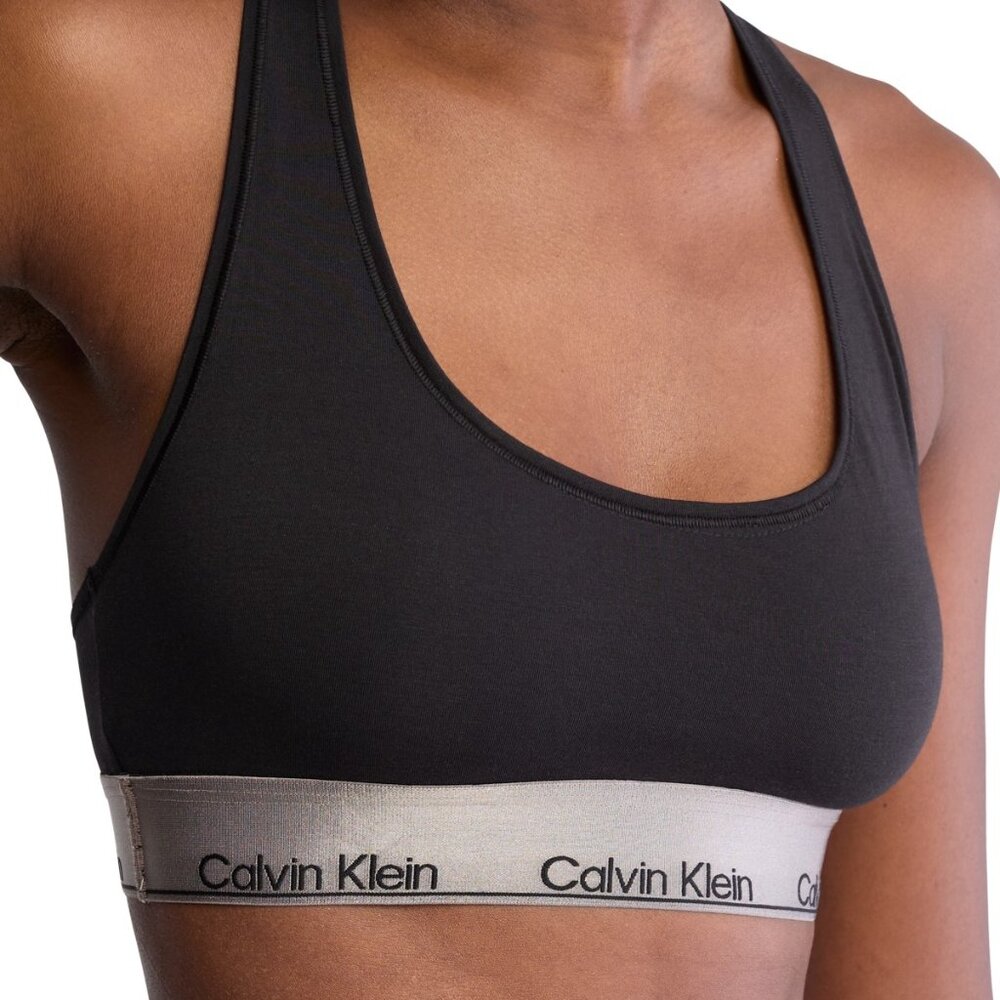 Calvin Klein Women's 2-Pk. Modern Cotton Unlined Bralette QF8285 - Picture 2 of 6